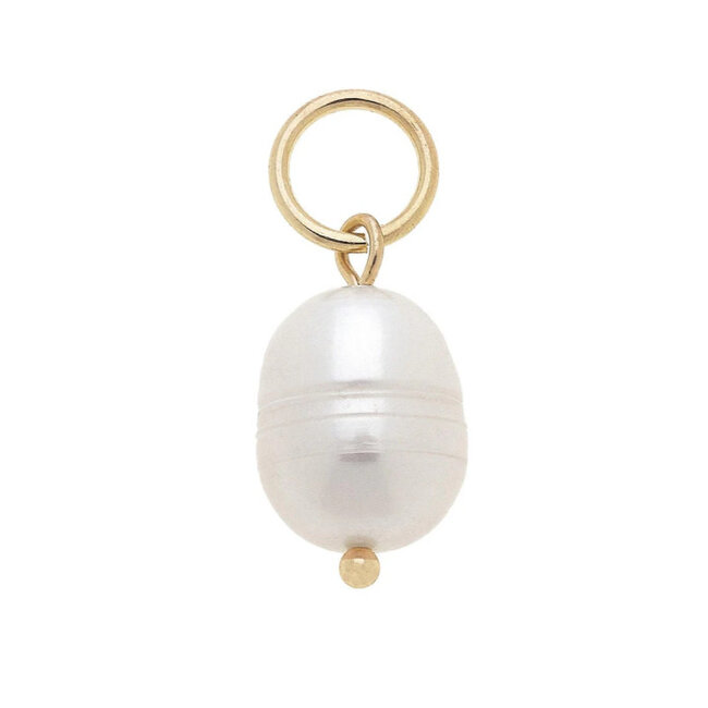 Freshwater Pearl Charm in Ivory