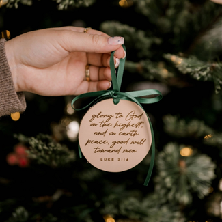 Glory To God Ornament
