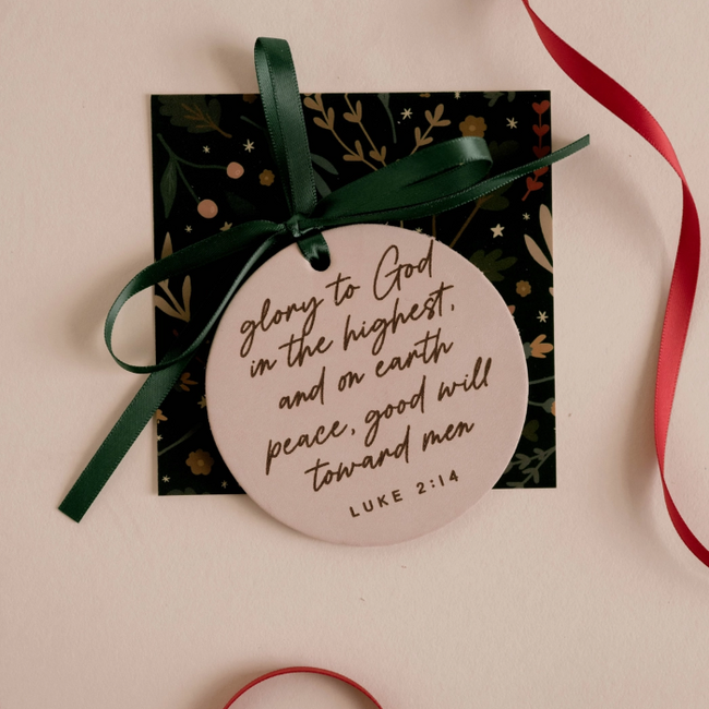 Glory To God Ornament