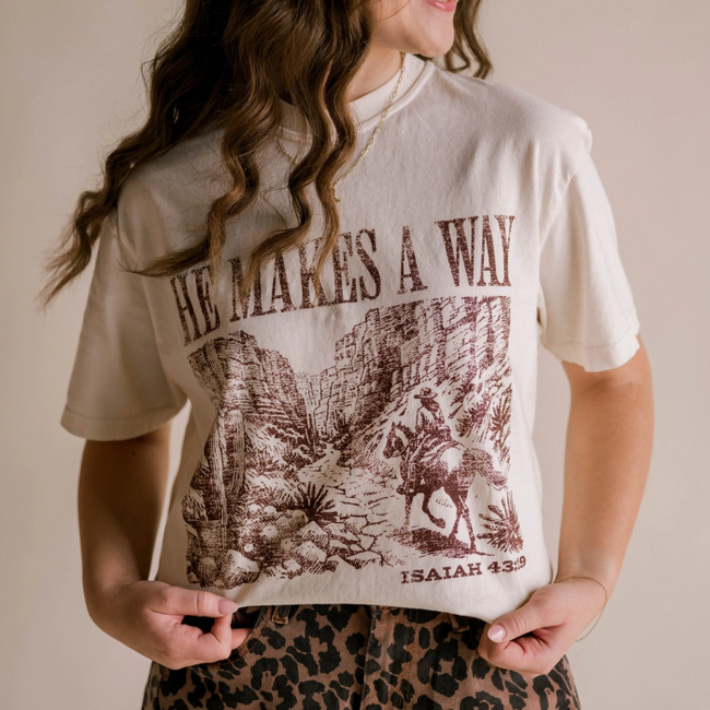 He Makes A Way Tee -
