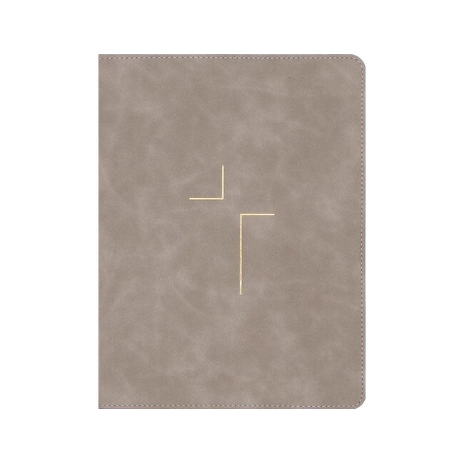 The Jesus Bible, NIV Edition, Leathersoft, Stone, Comfort Print