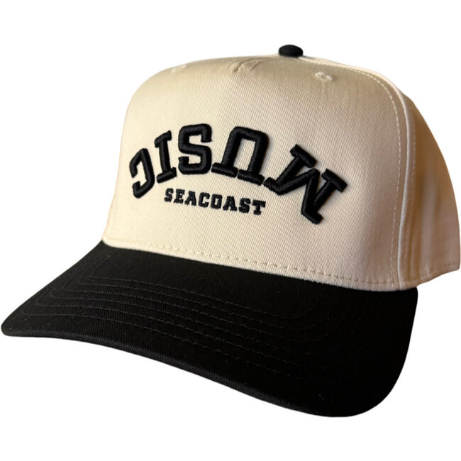 Seacoast Music Black / Natural Vintage Trucker