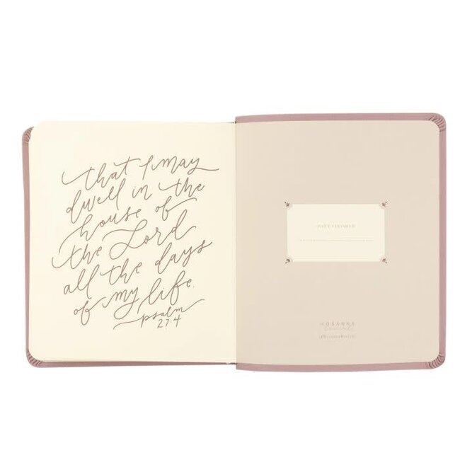 One Thing I Ask 5-Year Prayer Journal: Mauves Theme