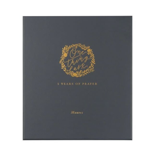 One Thing I Ask 5-Year Prayer Journal: Mauves Theme