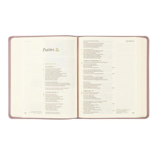 CSB Notetaking Bible: Mauves Theme