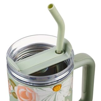 He Restores My Soul 40 oz Stainless Steel Travel Tumbler - Psalm 23:3