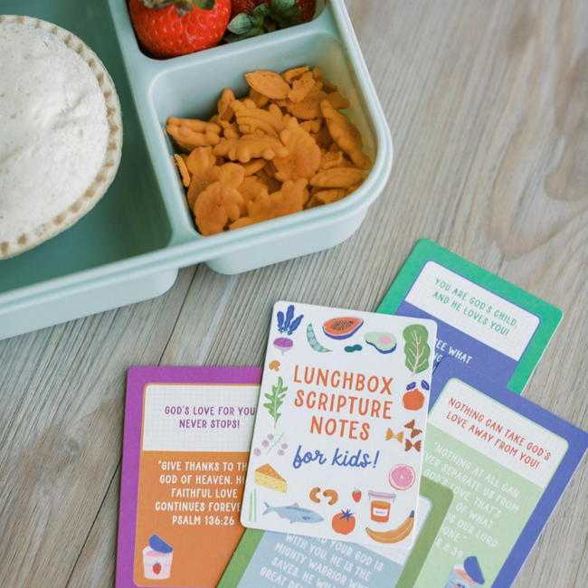 Lunchbox Truth Scripture Notecards For Kids