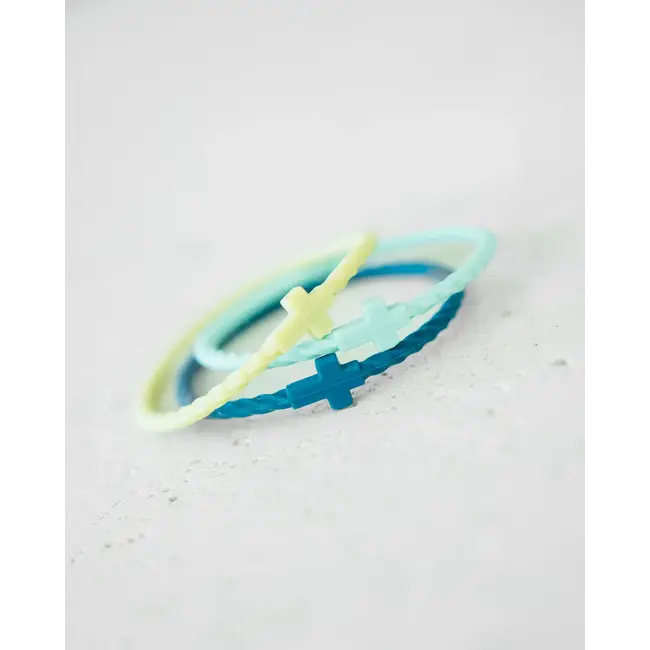 Infinity Cross Bracelets- Salt & Surf -