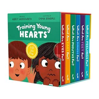 Training Young Hearts Board Books Boxed Set: 6 Lift-the-Flap Board Books & Guide for Grown-Ups
