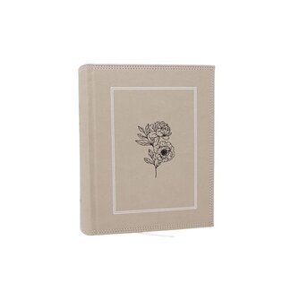 NKJV, Journal the Word Bible: Reflect, Journal or Create Art Next to Your Favorite Verses (Stone Leathersoft over board, Red Letter, Comfort Print)