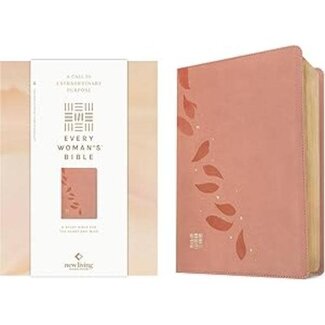 NLT Every Woman’s Bible: Filament Enabled (Pink Petals)