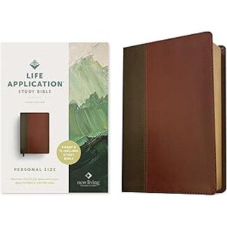 NLT Life Application Study Bible: Third Edition (Personal Size, Brown/Mahogany)