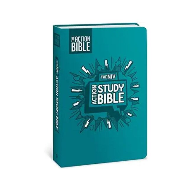 The NIV Action Study Bible (Aqua Leathersoft)