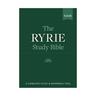 Ryrie Study Bible-NASB, Black Leather
