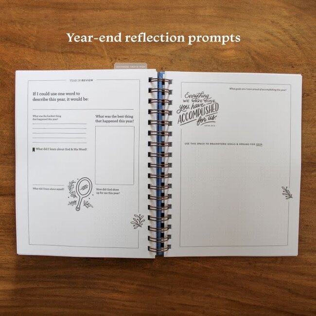 2026 Scripture Lettering Planner