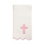 Pink Cross Chenille Blanket