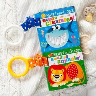 Never Touch Book Set Stroller Clip On