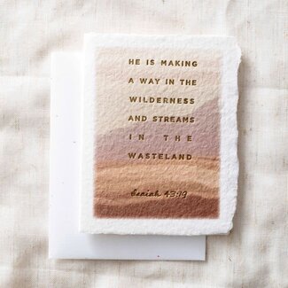 He Is Making A Way | Christian Religious Greeting Card