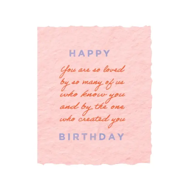 You Are Loved | Happy Birthday Christian Greeting Card