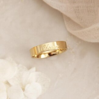 Chosen 4mm  Band Ring, Ephesians 1:4-5