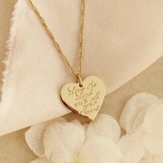 Love the Lord Your God, Deuteronomy 6:4-9 Necklace