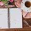 Dwell in the Word Journal - Linen Gold Foil Bound