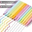 Aesthetic Highlighters and Pens No Bleed, 12 Pack, Pastel