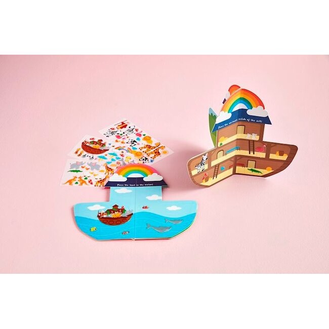 Pink Noah's Ark Sticker Book