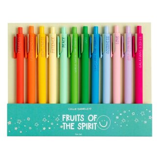 Fruits of the Spirit Faith-Inspired Pen Set of 12
