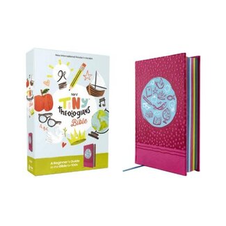 NIrV, Tiny Theologians Bible, Leathersoft over Board, Pink, Comfort Print