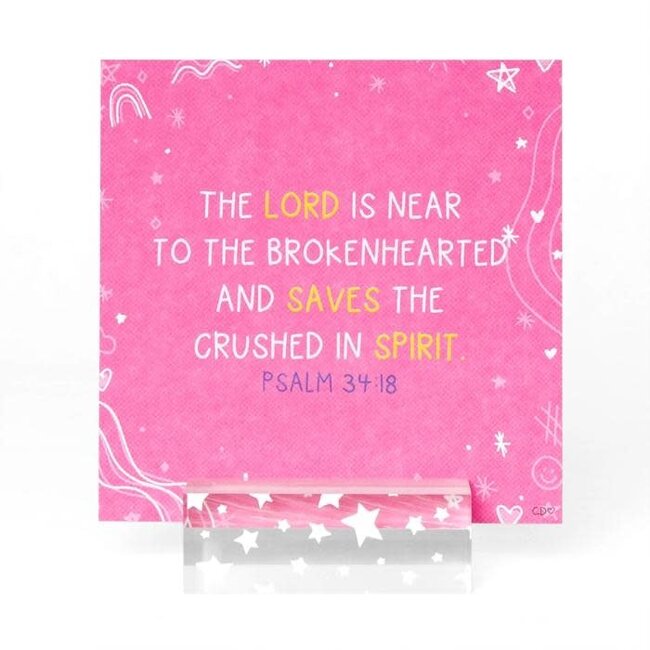 Verses For Love – Bible Verse Card Set with Display Stand