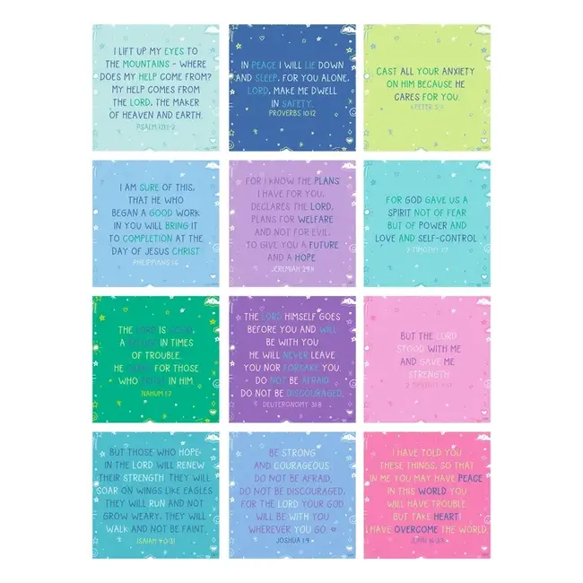 Copy of Verses For Mothers – Bible Verse Card Set with Display Stand