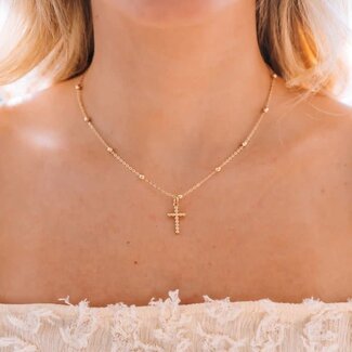 Breezy Cross Necklace