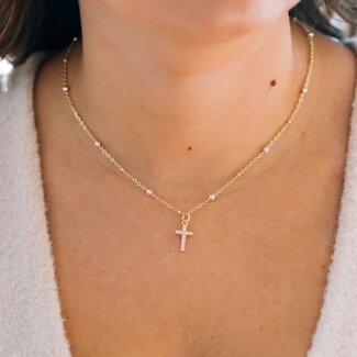 Eras Cross Necklace
