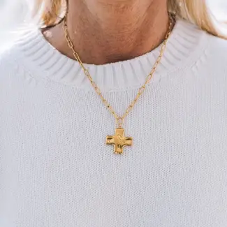 Risen Cross Necklace