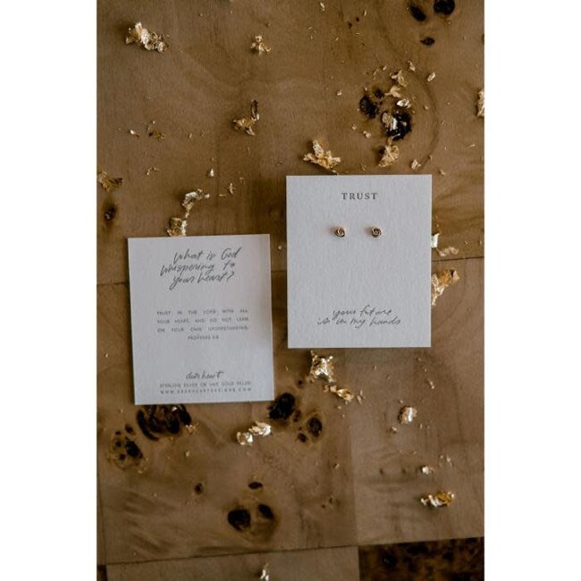 Trust Earring Studs