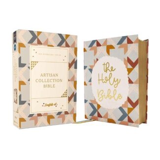 NIV, Artisan Collection Bible, Cloth over Board, Multi-Color/Quilted, Red Letter, Comfort Print