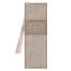Bookmark Faux Leather Taupe My Grace Is Sufficient For You 2 Cor. 12:9