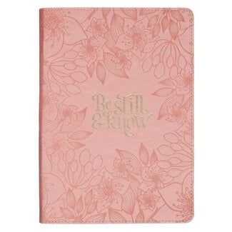 Journal Classic Pink Be Still & Know Ps. 46:10