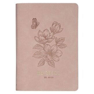 Journal Classic Zip Pink Be Still
