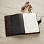 Journal Cover w/Lined Insert Brown Cross/Man of God 1 Tim. 6:11