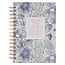 Journal Spiral Blue Floral Trust In the Lord Prov. 3:5