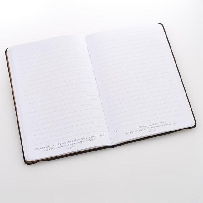 Journal w/Elastic Be Still Brown Ps. 46:10