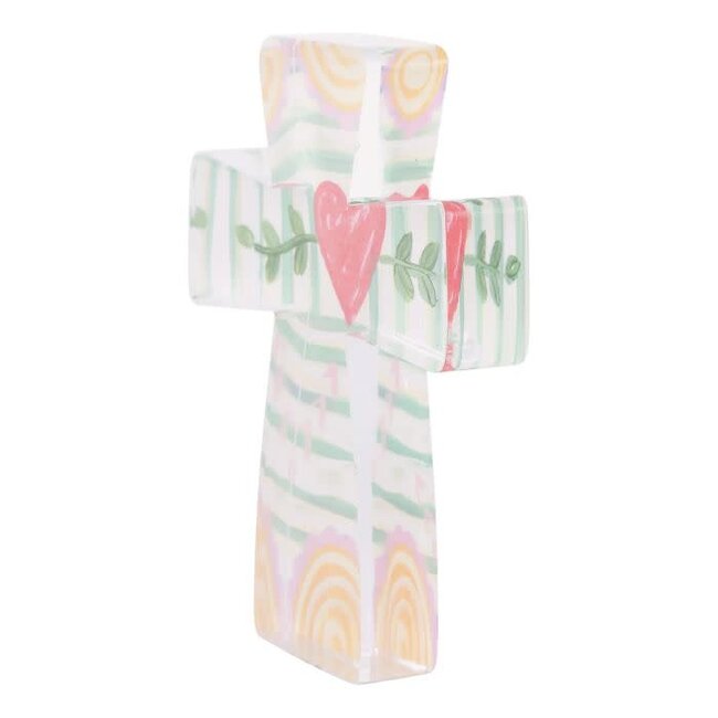 Heart Acrylic Cross