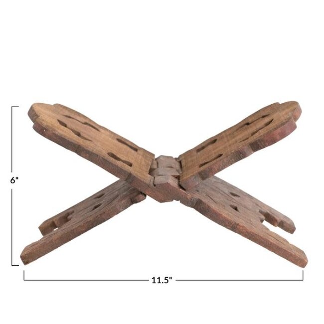 Reclaimed Wood Book Holder (Each One Will Vary)