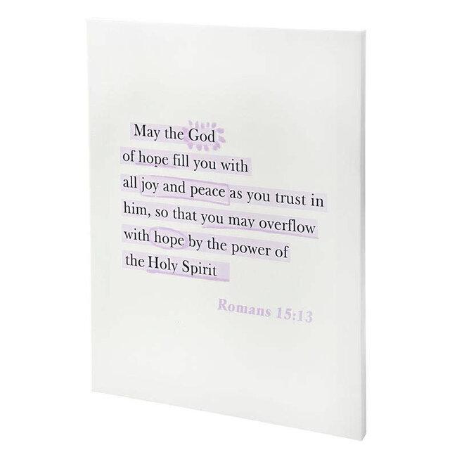 Notes Of Hope Canvas - May The God