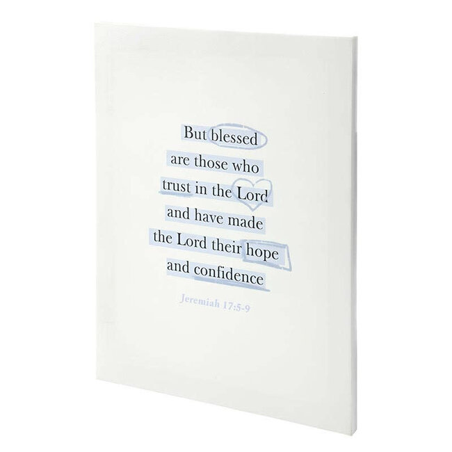 Notes Of Hope Canvas - But Blessed Are Those Who