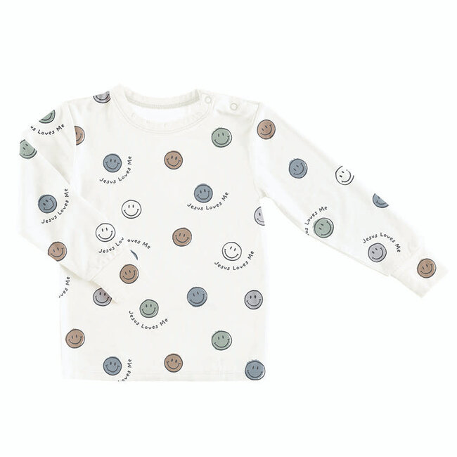 Two-Piece PJ Set - Jesus Loves Me