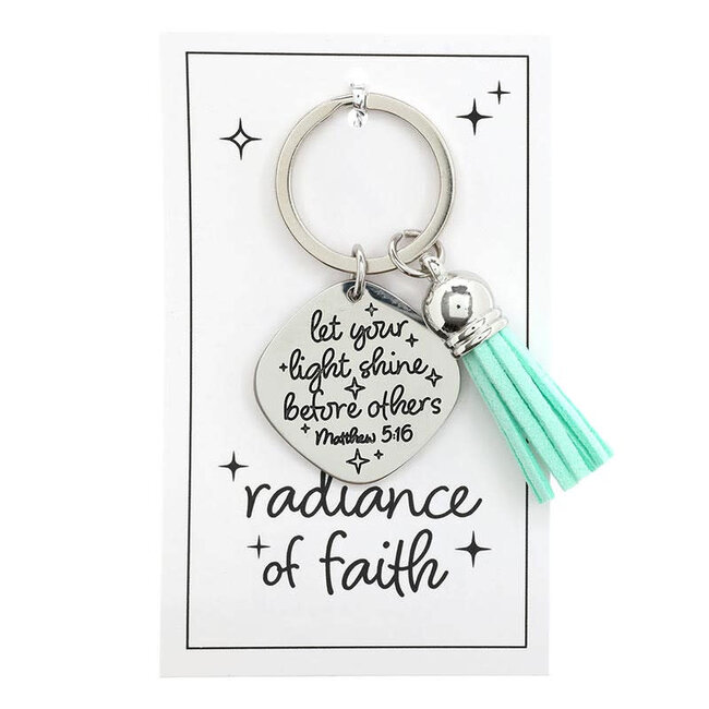 Radiance of Faith Keychain