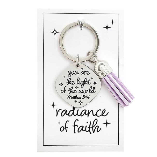 Radiance of Faith Keychain